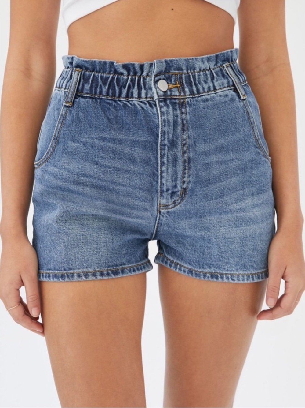 ✨UO/BDG HIGH WAISTED PULL ON MOM SHORTS✨